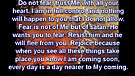 Do not fear – February 13, 2011