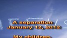 A separation – January 12, 2012