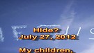 Hide? – July 27, 2012