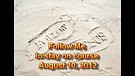 Follow Me to stay on course – August 10, 2012