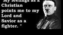 Hitler's Christianity 