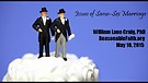 Issues of Same-Sex Marriage | William Lane Craig, PhD