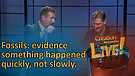 (6-12) Fossils: evidence something happened quickly, not slowly