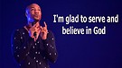 Keion Henderson at Potter's House | I'm glad to serve and believe in God