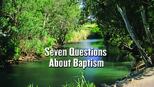 Four Questions About Baptism