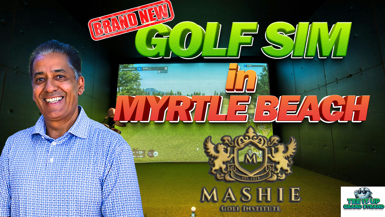 INSANE New Golf Simulator in Myrtle Beach! | Mashie Golf Institute w/ Chris Griffin