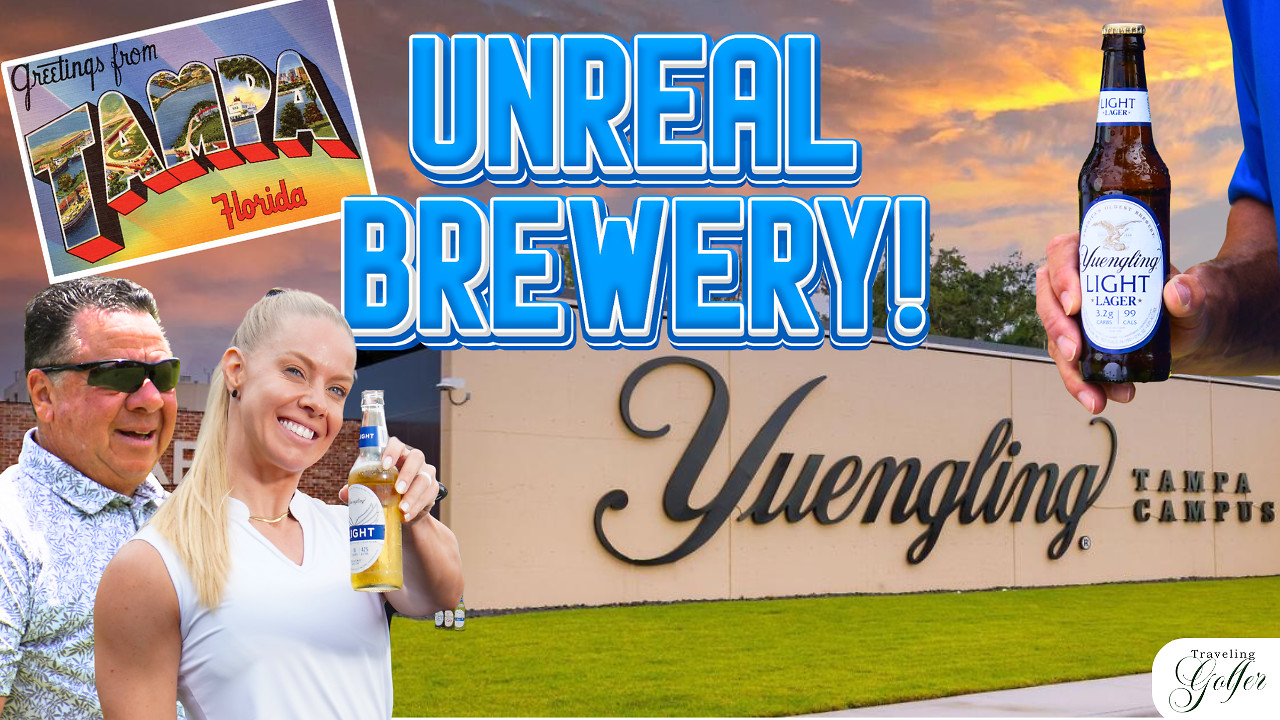 Inside the Yuengling Tampa Campus  | Traveling Golfer Exclusive Tour
