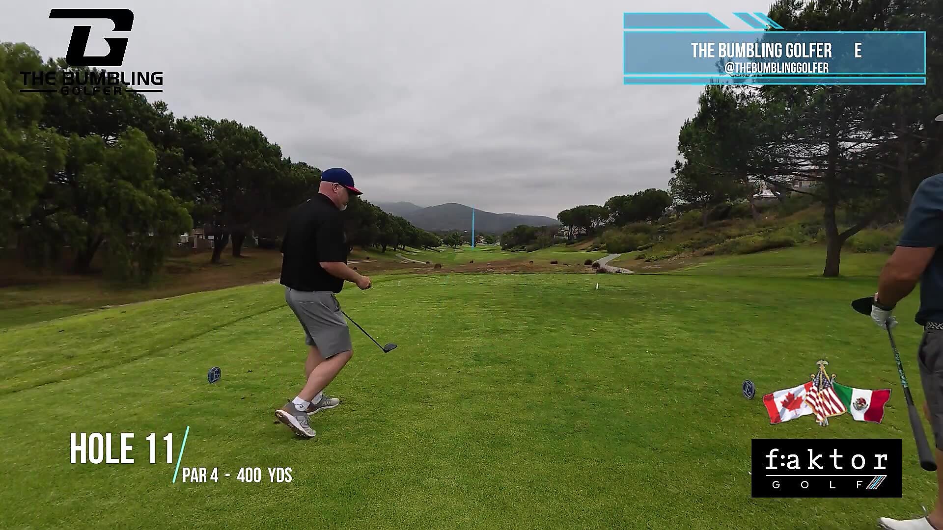 The Bumbling Golfer - Crossing a Continent to play golf!  3 Countries, 1 Day!