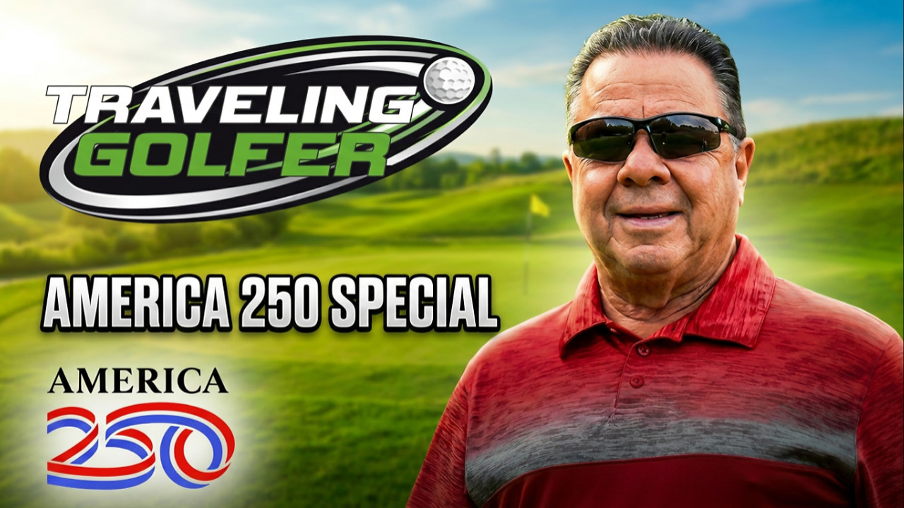 Traveling Golfer - Valley Forge AMERICA 250 Special