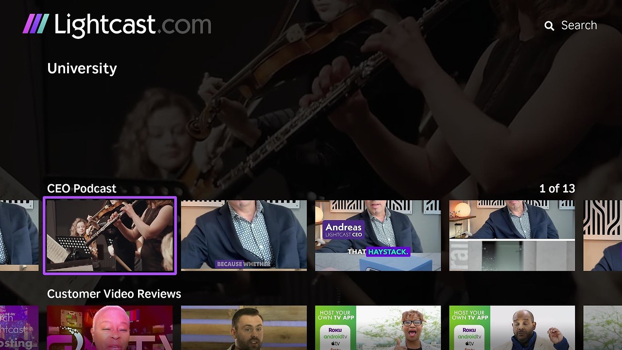 Lightcast.com Network Screenshot 001