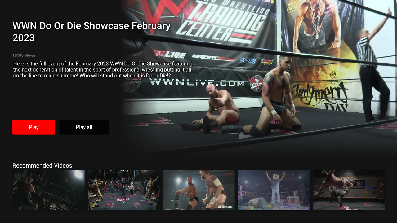 World Wrestling Network Screenshot 003