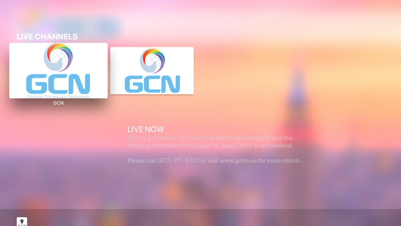 Global Christian Network (GCN) Screenshot 002