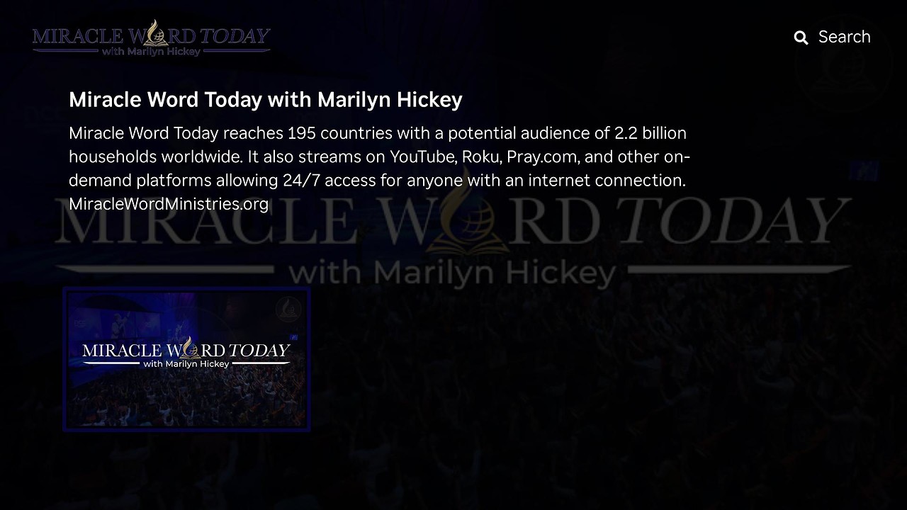 Miracle Word Today with Marilyn Hickey Screenshot 001