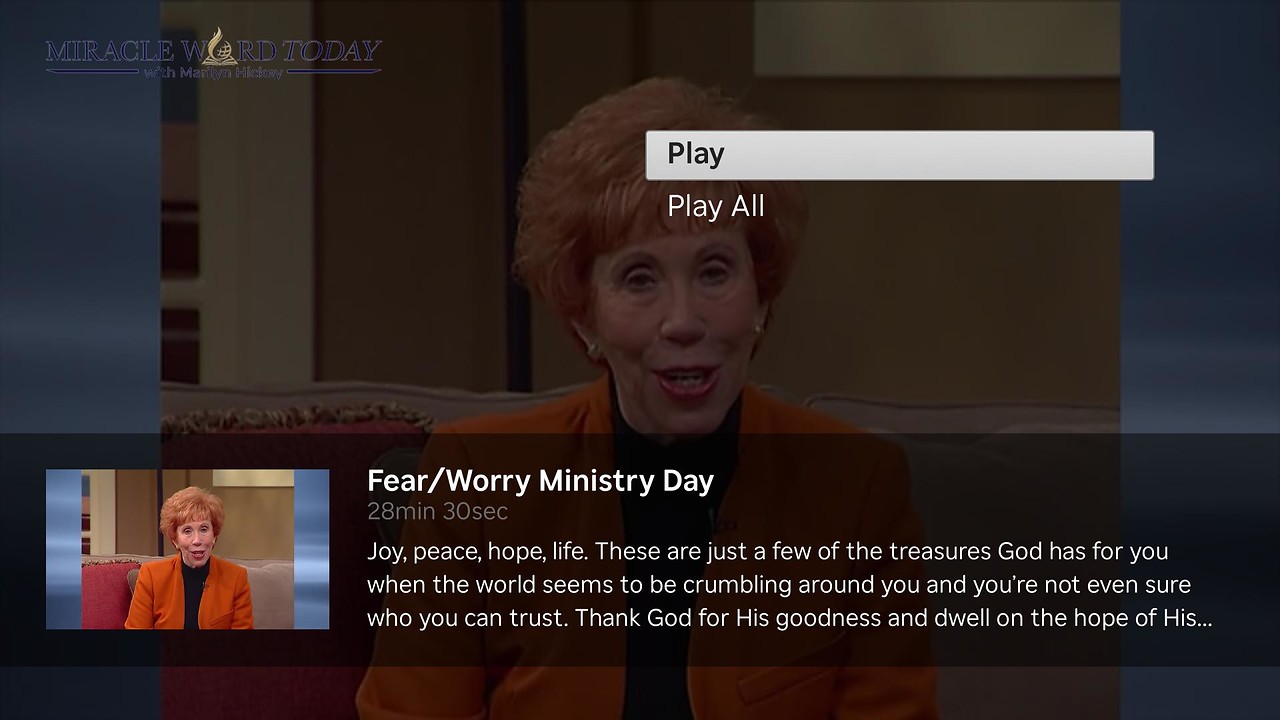 Miracle Word Today with Marilyn Hickey Screenshot 003