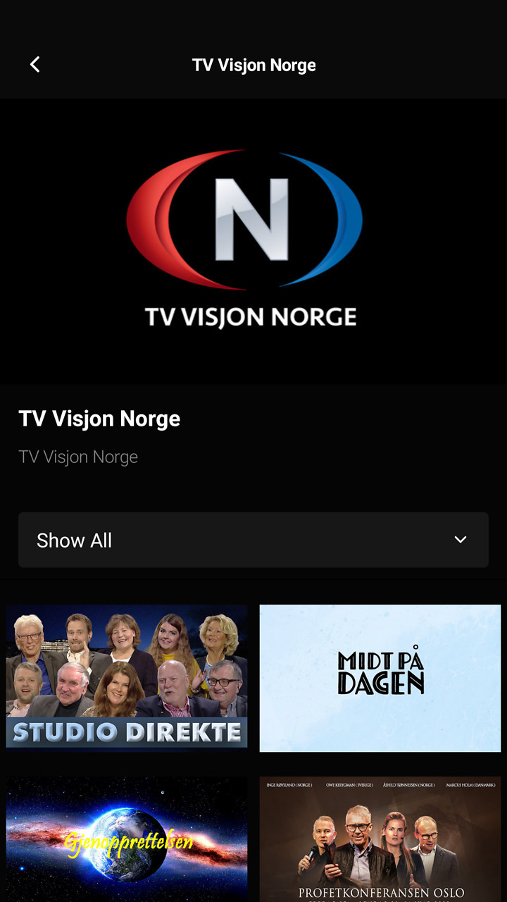 TV Vision Norway Screenshot 002