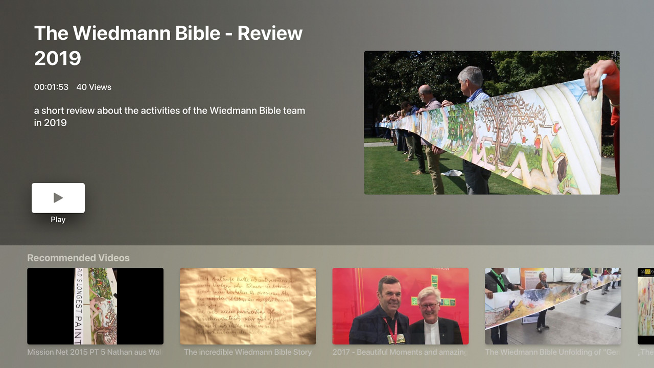 The Wiedmann Bible TV Screenshot 003