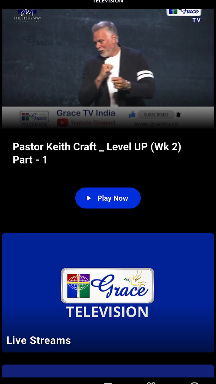 Grace TV Network Screenshot 001