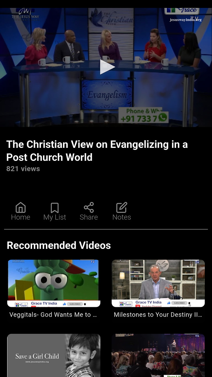 Grace TV Network Screenshot 003