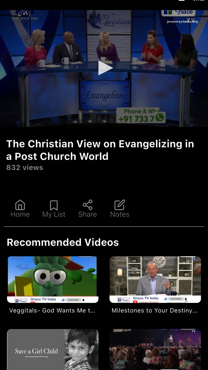 Grace TV Network Screenshot 003