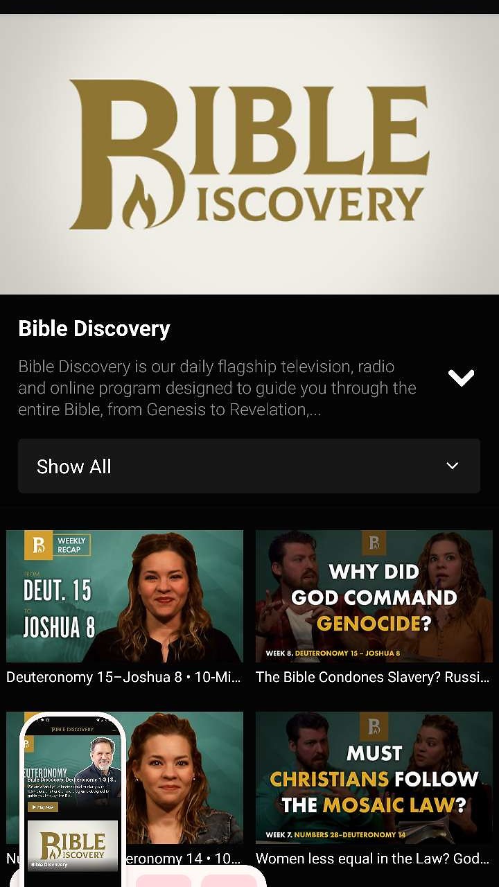 Bible Discovery TV Screenshot 002