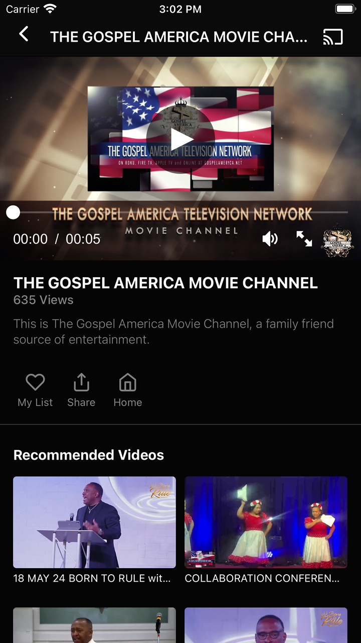 THE GOSPEL AMERICA NETWORK Screenshot 003