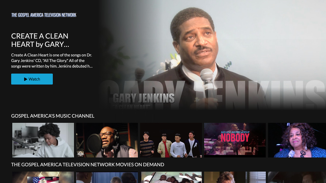 THE GOSPEL AMERICA NETWORK Screenshot 001