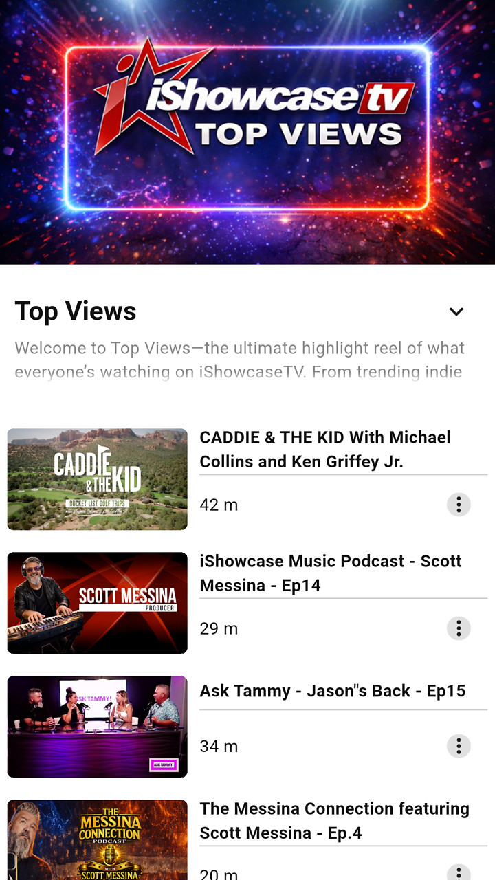 iShowcaseTV Screenshot 002