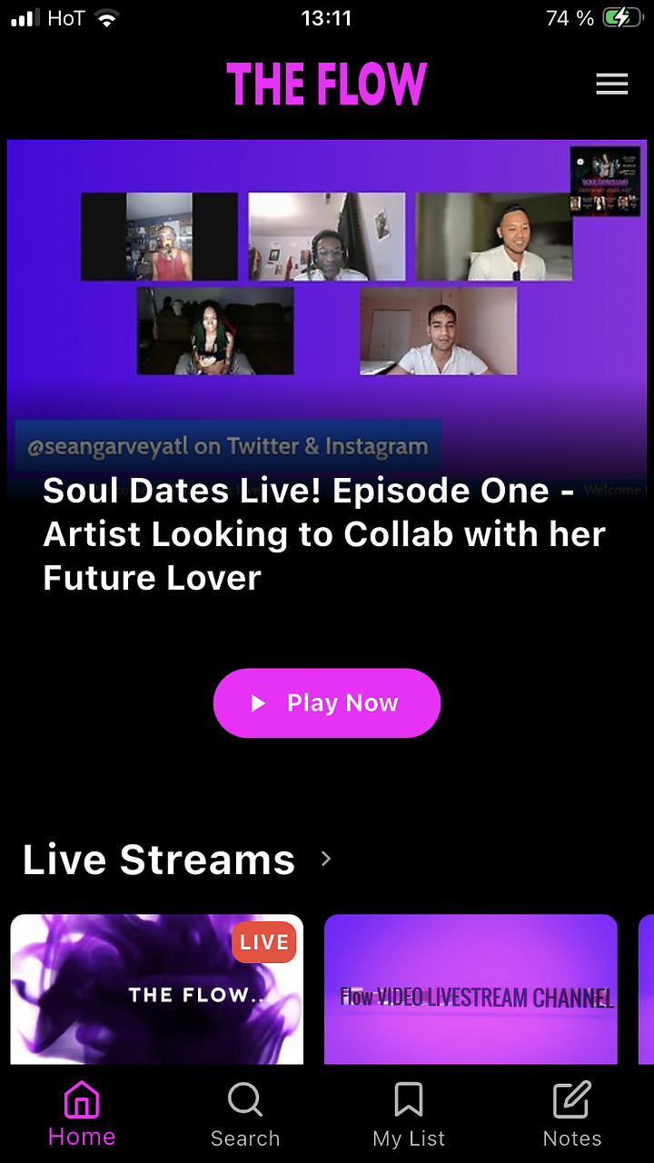 The Flow App Screenshot 001