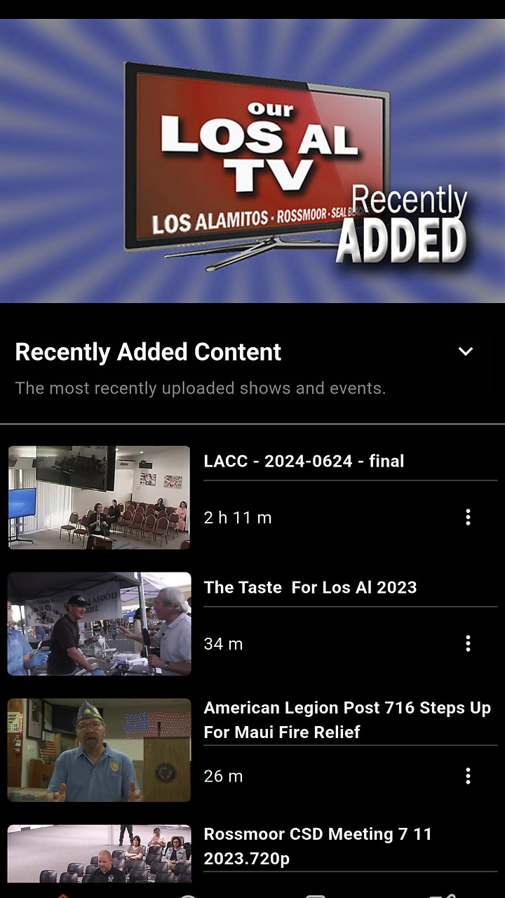 OUR LOS AL TV Screenshot 002