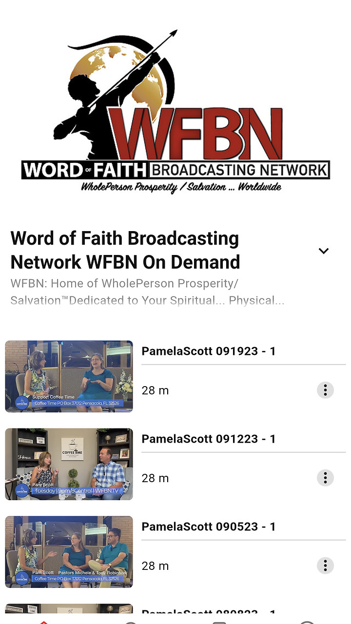 Word of Faith Broadcasting Net Screenshot 002