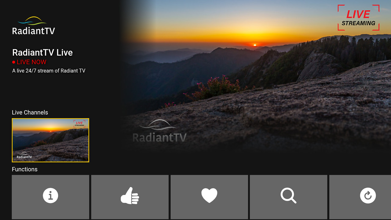 RadiantTV Screenshot 002