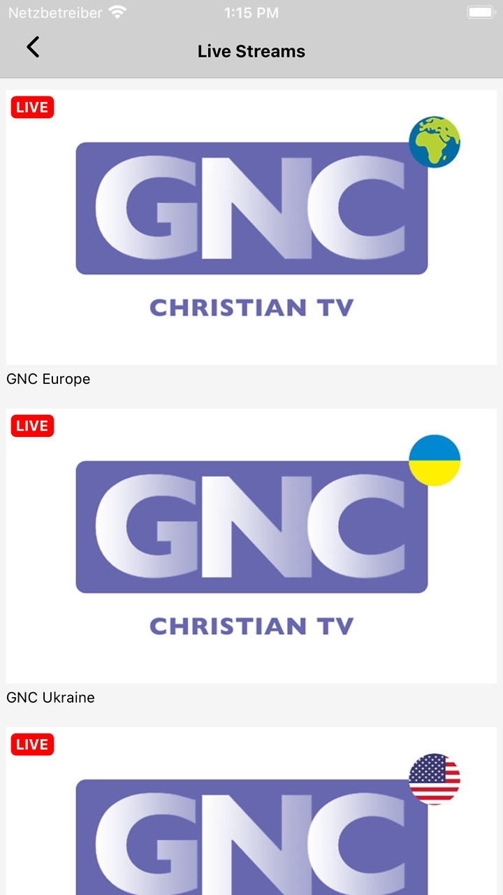 GNC TV Screenshot 002