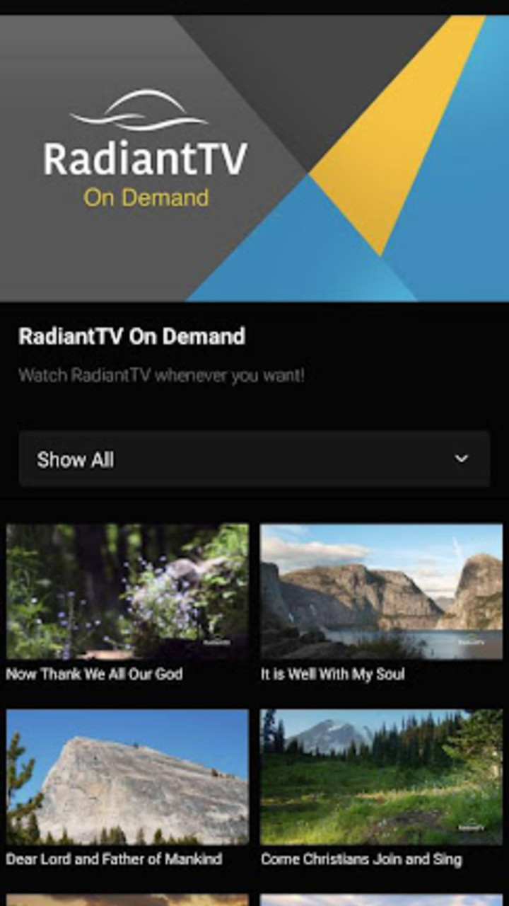 RadiantTV Screenshot 002