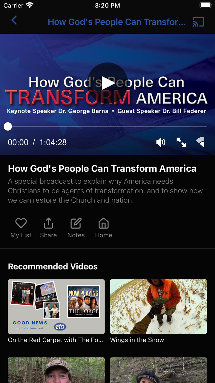 Christian Television Network Screenshot 003
