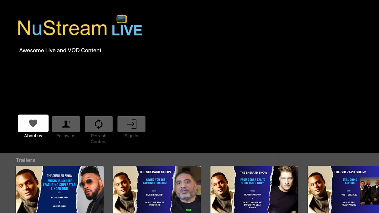 NuStream Live Screenshot 001
