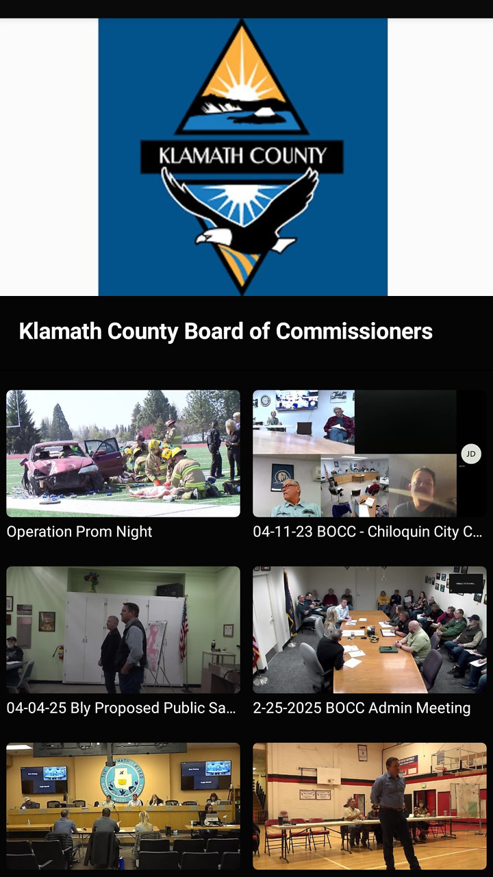 Klamath Community Television Screenshot 002