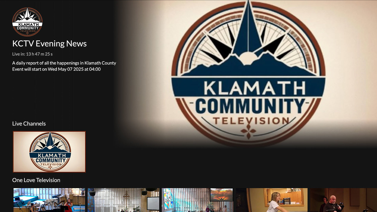 Klamath Community Television Screenshot 002