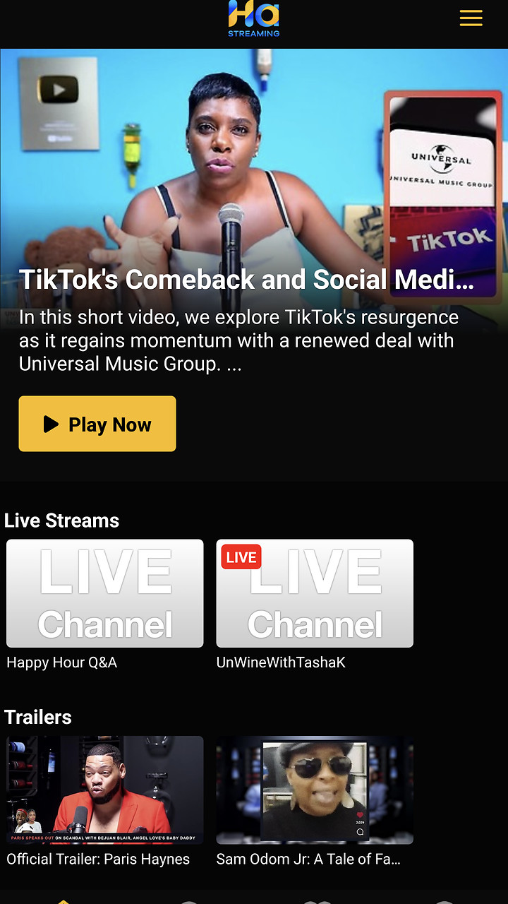 Ha Streaming Screenshot 001