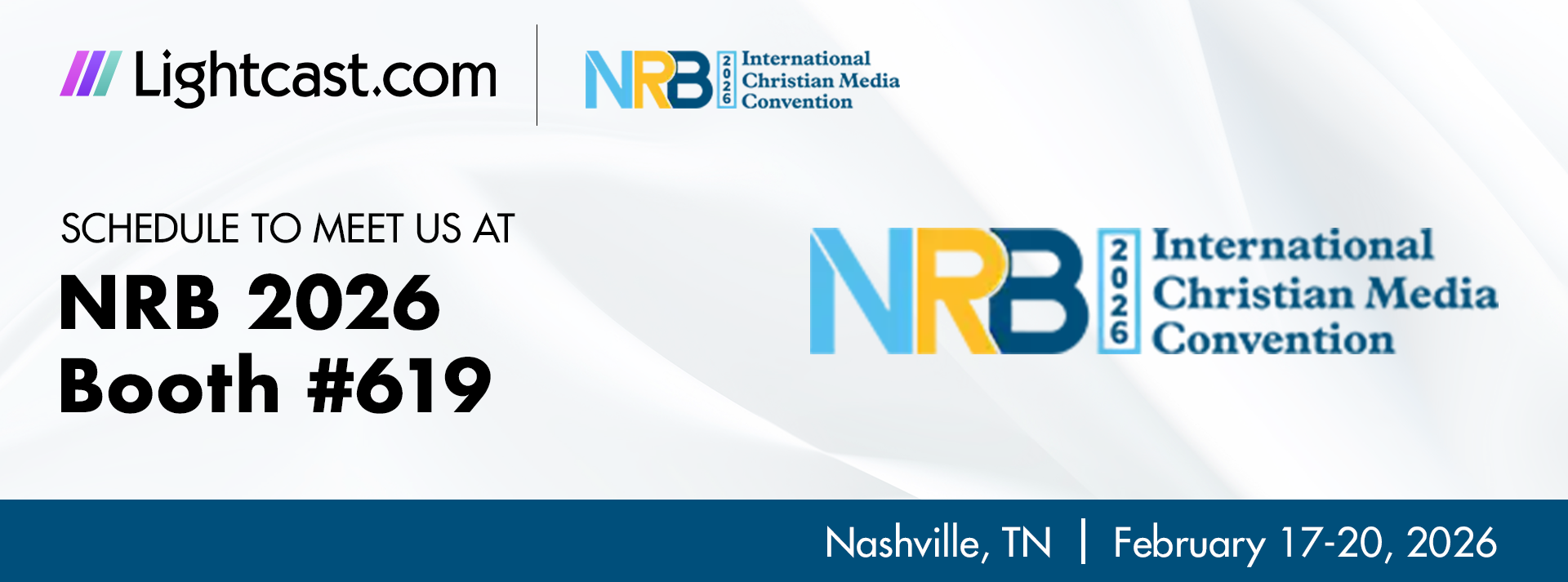 Meet Lightcast at NRB 2026 – Booth 619