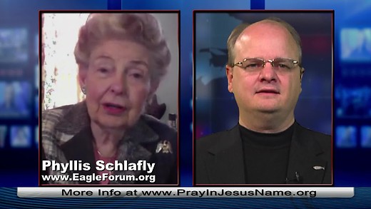 Phyllis Schlafly exclusive!  Women in Combat; Who killed the American family? – 10-31-14