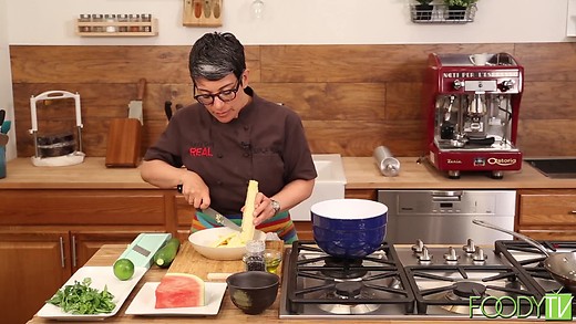 Let's Get Real - S1 Ep 1 - Mediterranean Stuffed Fish, Watermelon Summer Salad, and Lemon Pudding