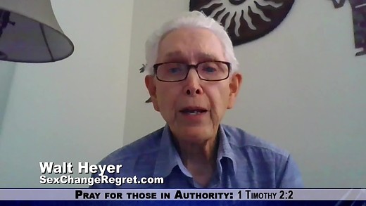 Transgender returns to Christ and godly manhood: Walt Heyer