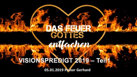 DAS FEUER GOTTES ENTFACHEN " VISIONSPREDIGT " (1) episode artwork