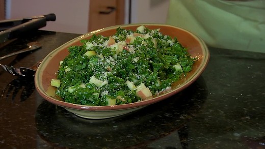 Cooking Fresh: Kale Salad with Apples