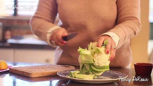 EP2 Food for Thought: Cauliflower Steak with Tahini Sauce
