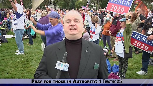 Dr. Chaps Prays At The Return With Thousands Gathered