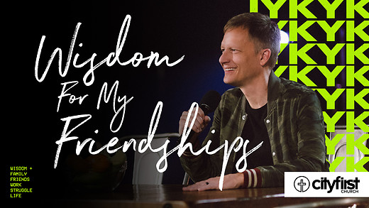 IYKYK (Pt2) - Wisdom For My Friendships - Jeremy DeWeerdt