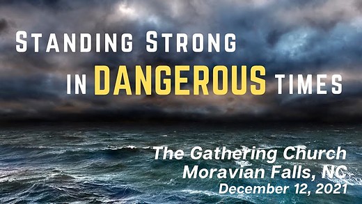 David White 'Standing in Dangerous Times' 12/12/21