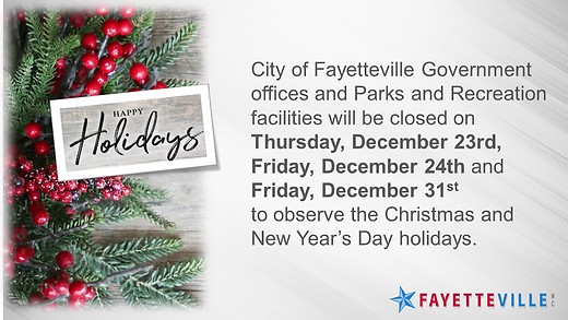 City Update - Holiday Closures episode artwork