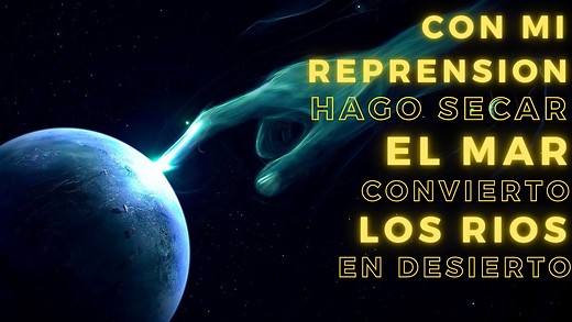 Isaías 50 | DIOS puede secar los RÍOS Y MARES ¿Cómo actúa en la naturaleza?